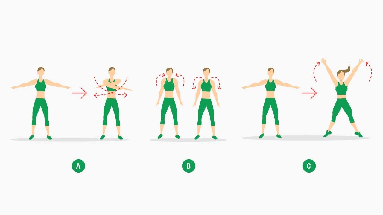 Arm Swings Exercise Arm Swings Exercise